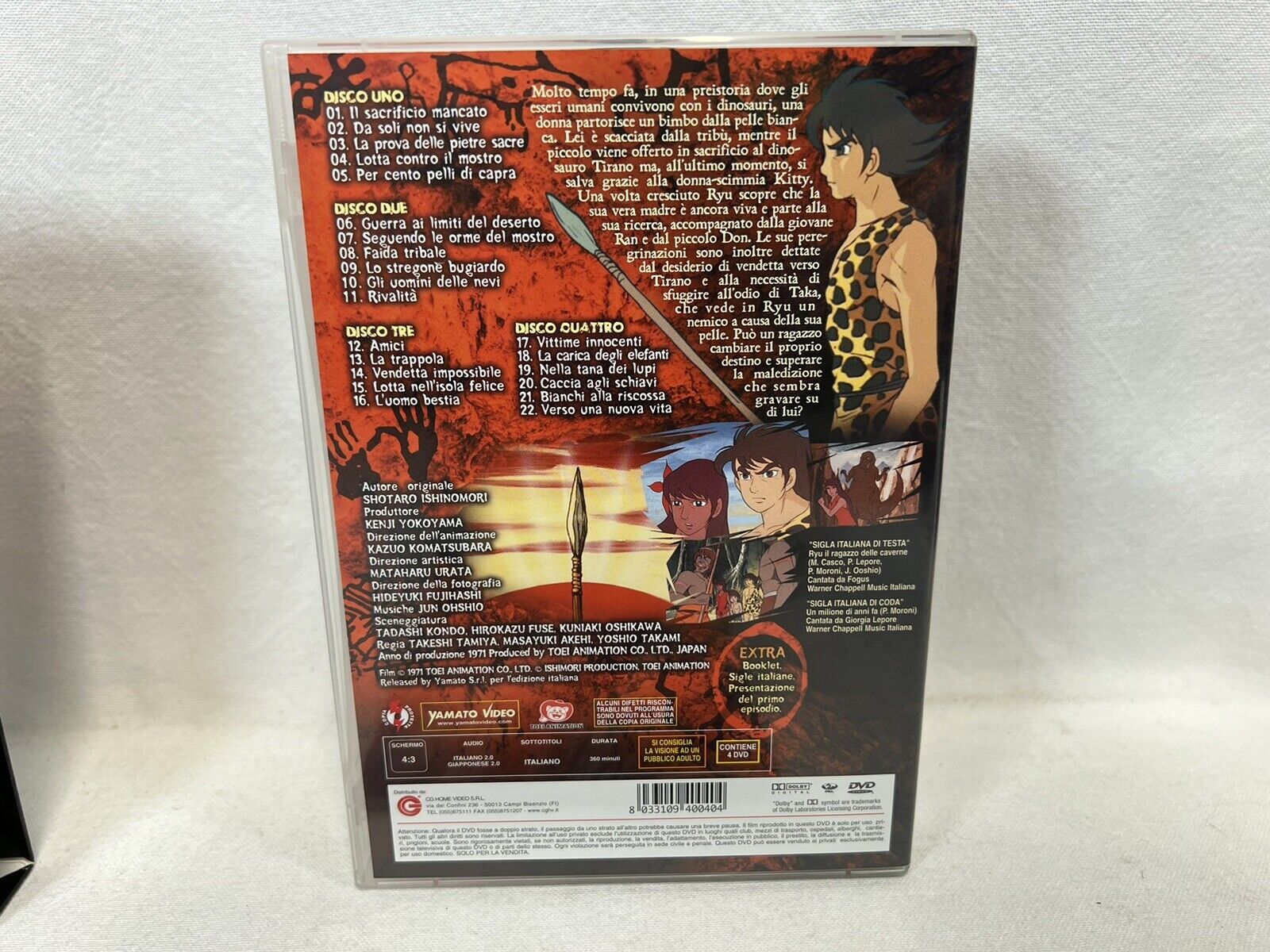 Yamato Video Serie Completa Memorial Box Dvd Ryu Il Ragazzo Delle Caverne - immagine 8
