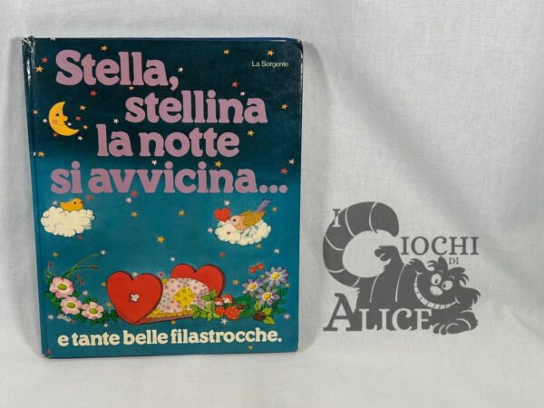 libro bambini vintage Ed. La Sorgente - Stella, Stellina la notte si avvicina