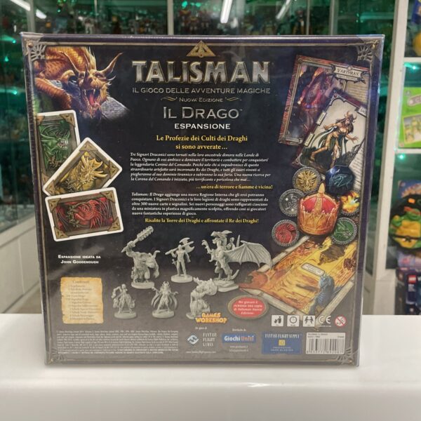 Asmodee TALISMAN - Il Drago  ESPANSIONE in italiano  - NUOVO Sigillato - immagine 3