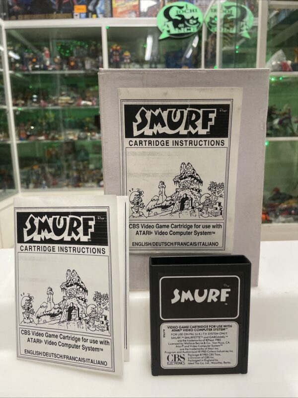 Atari 2600 Cartuccia CBS - Smurf - Cartridge