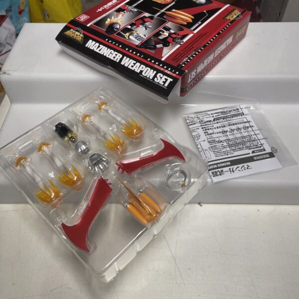 BANDAI SRC Mazinger Z + Weapon Set Super Robot Chogokin - Perfetti - - immagine 5