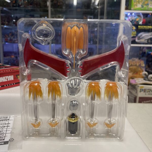 BANDAI SRC Mazinger Z + Weapon Set Super Robot Chogokin - Perfetti - - immagine 6