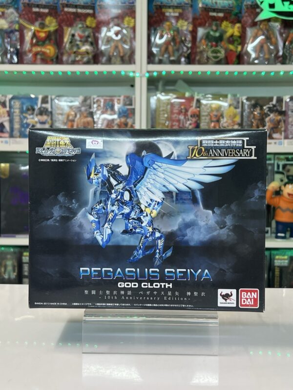 Bandai Myth Cloth - Hades Series - Pegasus Seiya V4 God Cloth 10th Anniversary - immagine 3