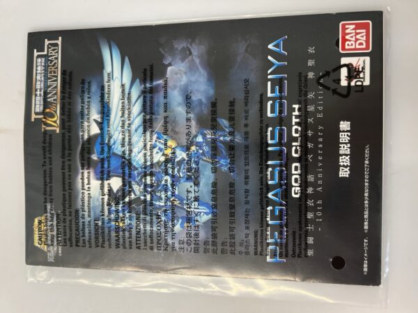 Bandai Myth Cloth - Hades Series - Pegasus Seiya V4 God Cloth 10th Anniversary - immagine 10