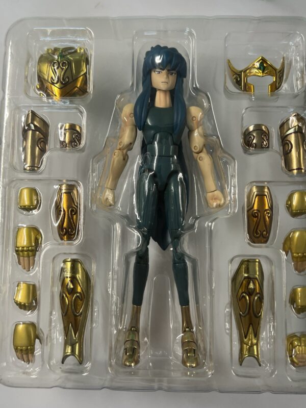 Bandai Saint Seiya Myth Cloth Serie Gold Camus Aquarius Acquario Box Adesivo ITA - immagine 9
