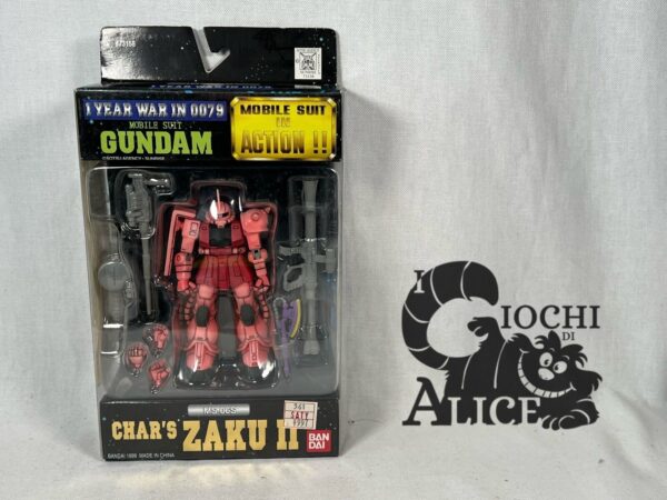 Bandai Serie mobile suit in action MS-06S Char’s Zaku