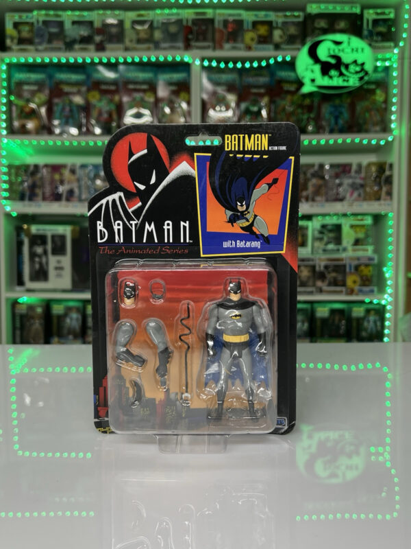 Batman the Animated Series - Set completo 4 personaggi + batmobile Mezco - immagine 4