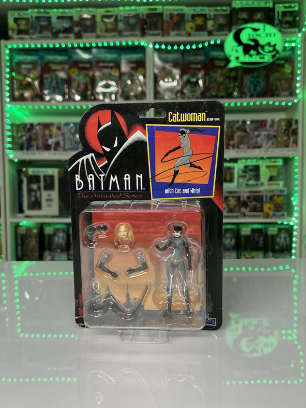 Batman the Animated Series - Set completo 4 personaggi + batmobile Mezco - immagine 7