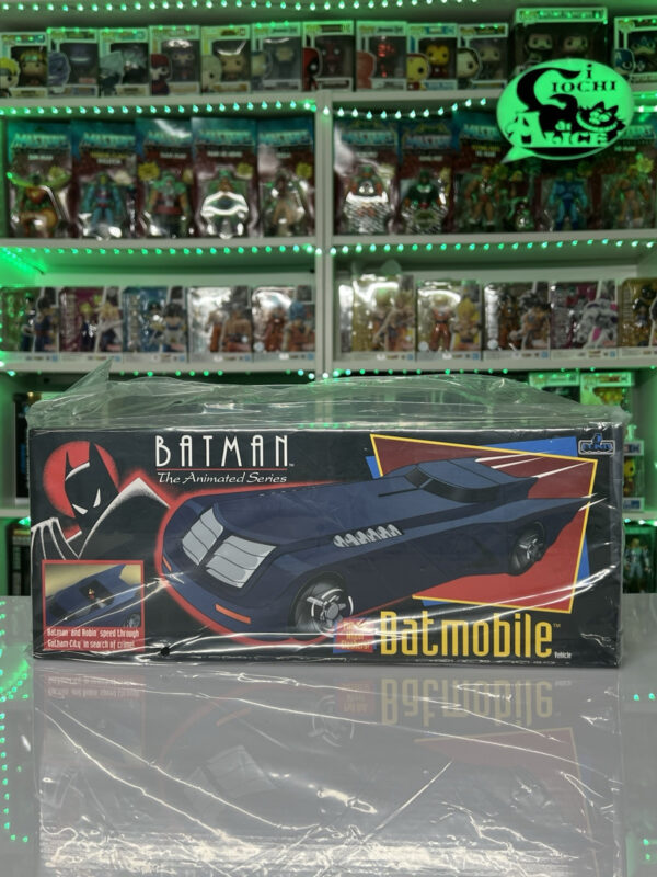Batman the Animated Series - Set completo 4 personaggi + batmobile Mezco - immagine 8
