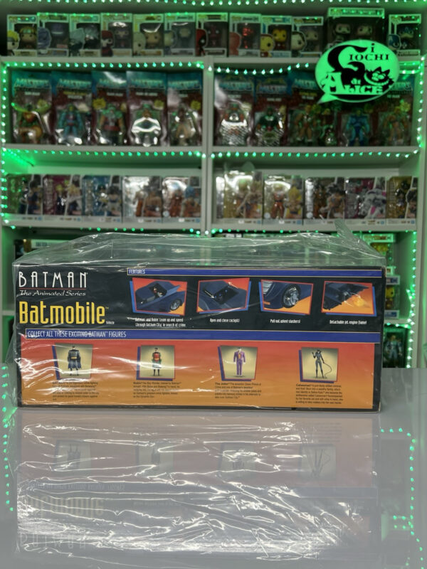Batman the Animated Series - Set completo 4 personaggi + batmobile Mezco - immagine 9