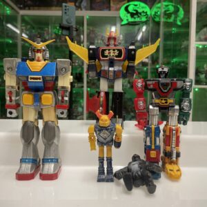 CLOVER Lotto vintage Robot anni 80 Gundam Tryder G7 Voltron Golion