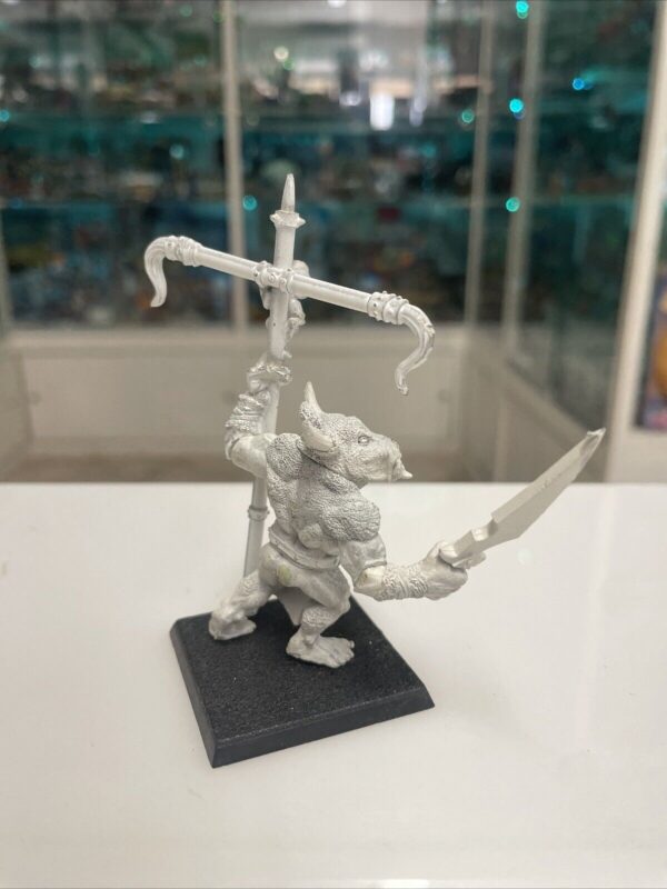 Citadel  Warhammer Fantasy Oldhammer MINOTAURO Beast of Chaos Metal - immagine 5