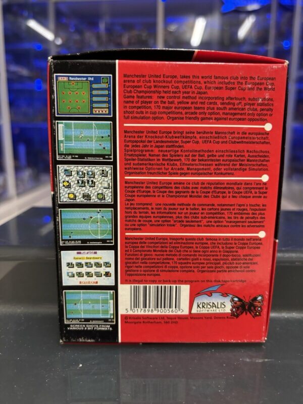 Commodore C64 Manchester United Europe Commodore Cassette Box - immagine 3