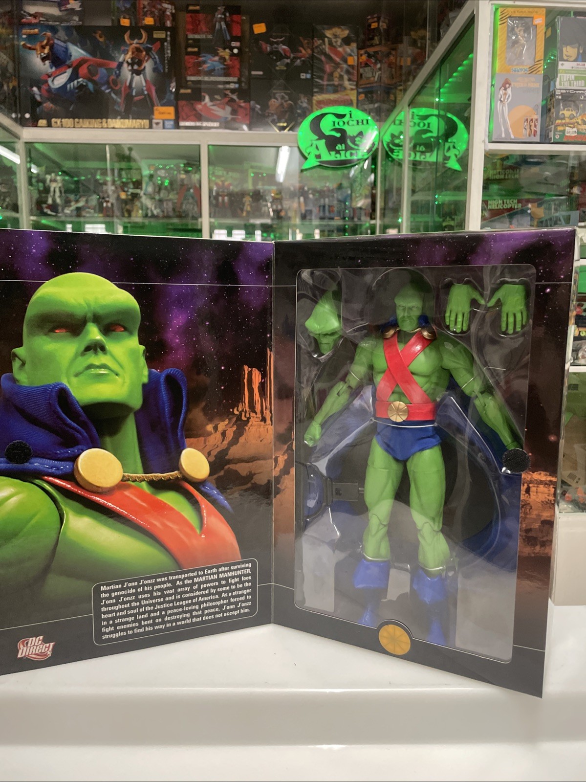 DC Direct - Martian ManHunter 1:6 Doll . Nuova Sealed - immagine 4