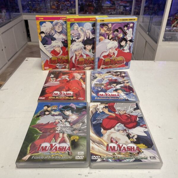 DVD Dynamic INUYASHA Dvd Box Cofanetti 1, 2, 3 piu film OAV Dynit Dynamic