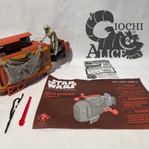 Disney Star Wars Hasbro Il risveglio della forza Rey's Speeder + REY