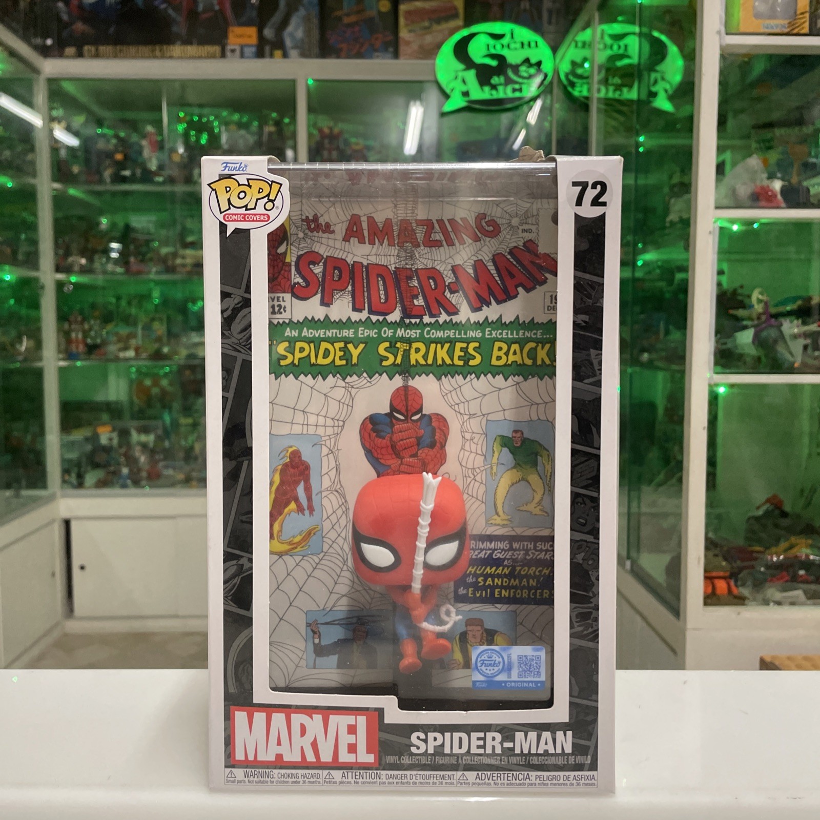 FUNKO POP Comic Covers 72 Marvel Spiderman