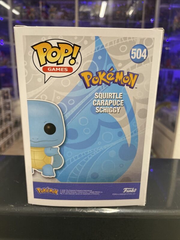 FUNKO POP Games - POKEMON # 504 Squirtle - immagine 4