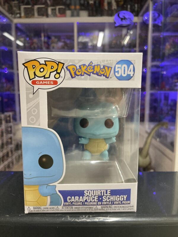 FUNKO POP Games - POKEMON # 504 Squirtle