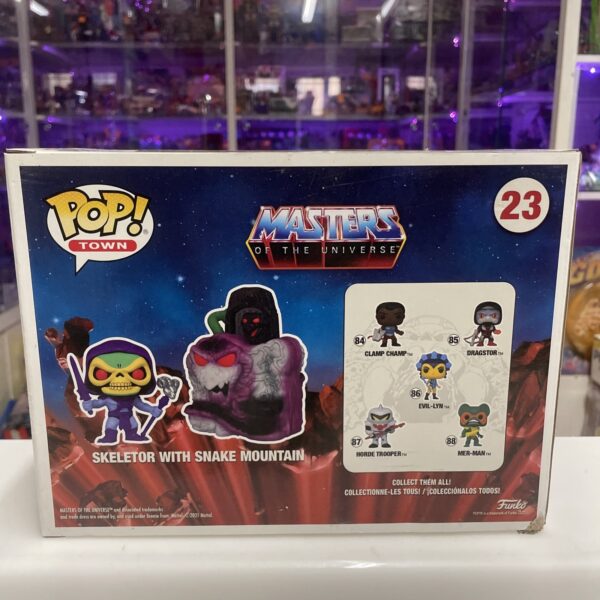 FUNKO POP Masters Of The Universe - 23 Skeletor with Snake Mountain - immagine 3