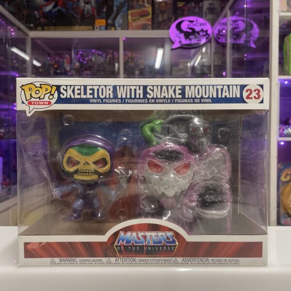 FUNKO POP Masters Of The Universe - 23 Skeletor with Snake Mountain