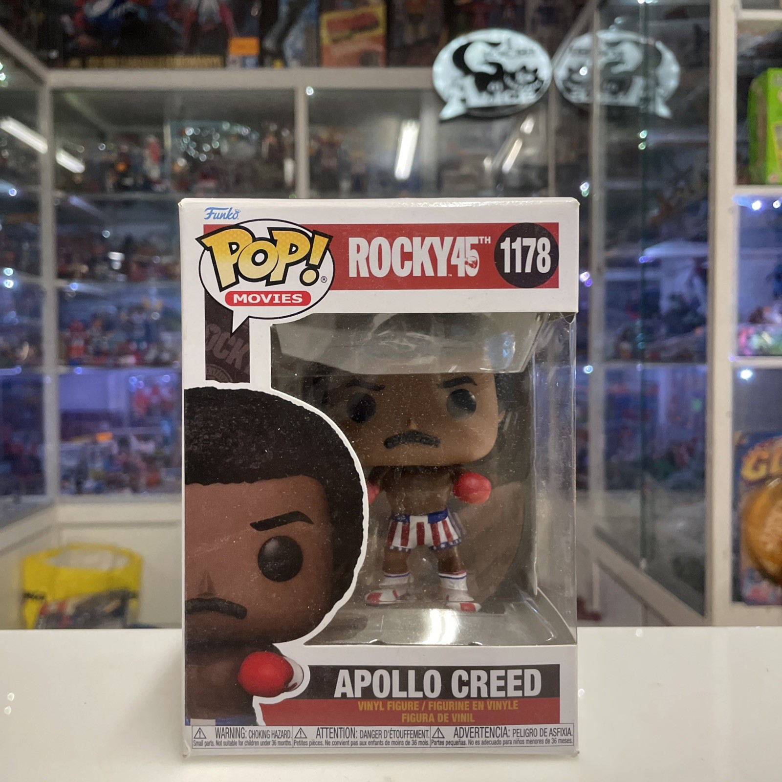 FUNKO POP Movies Rocky 45 # 1178 Apollo Creed