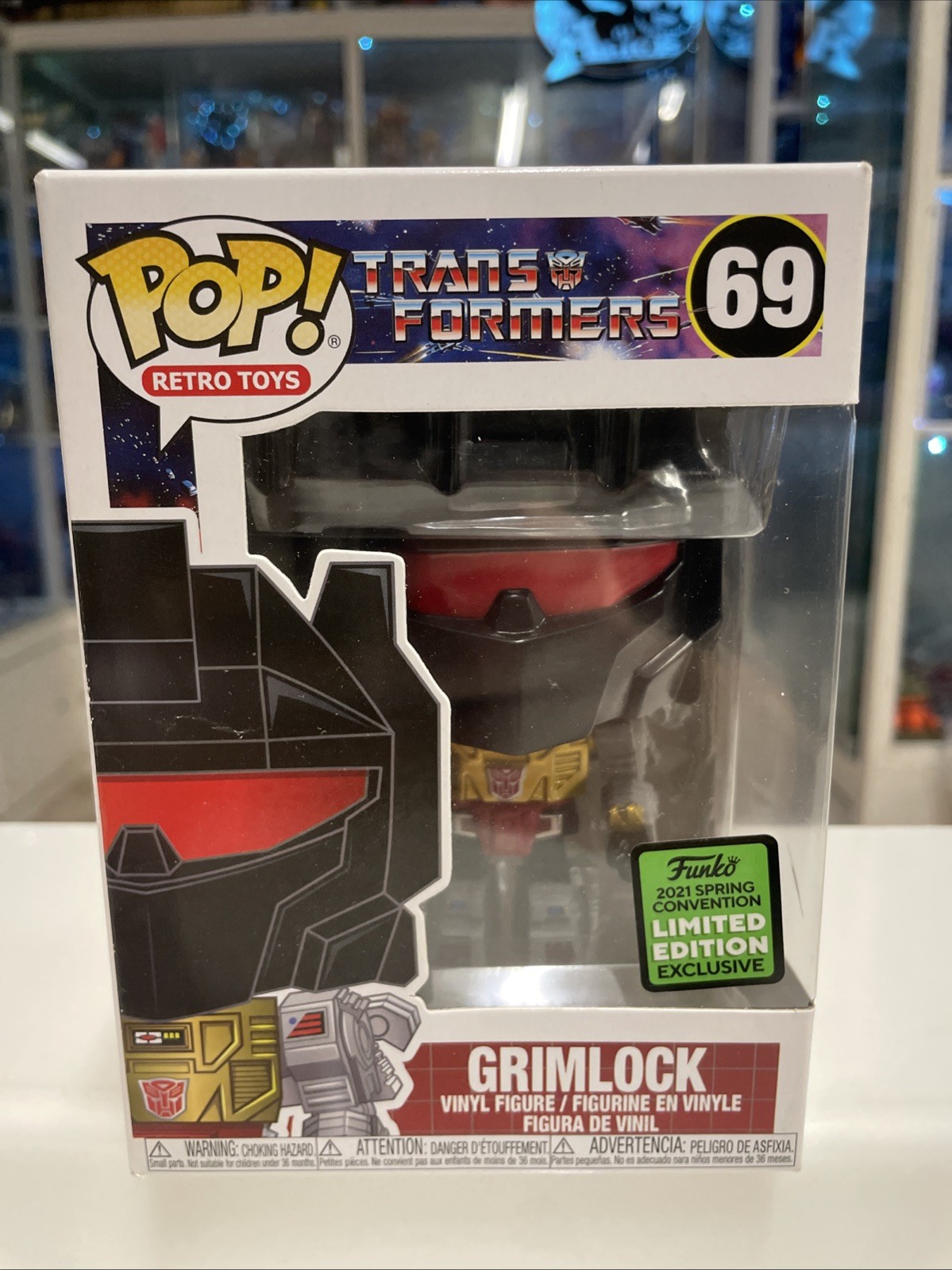FUNKO POP Retro Toys TRANSFORMERS #69 Grimlock - immagine 3