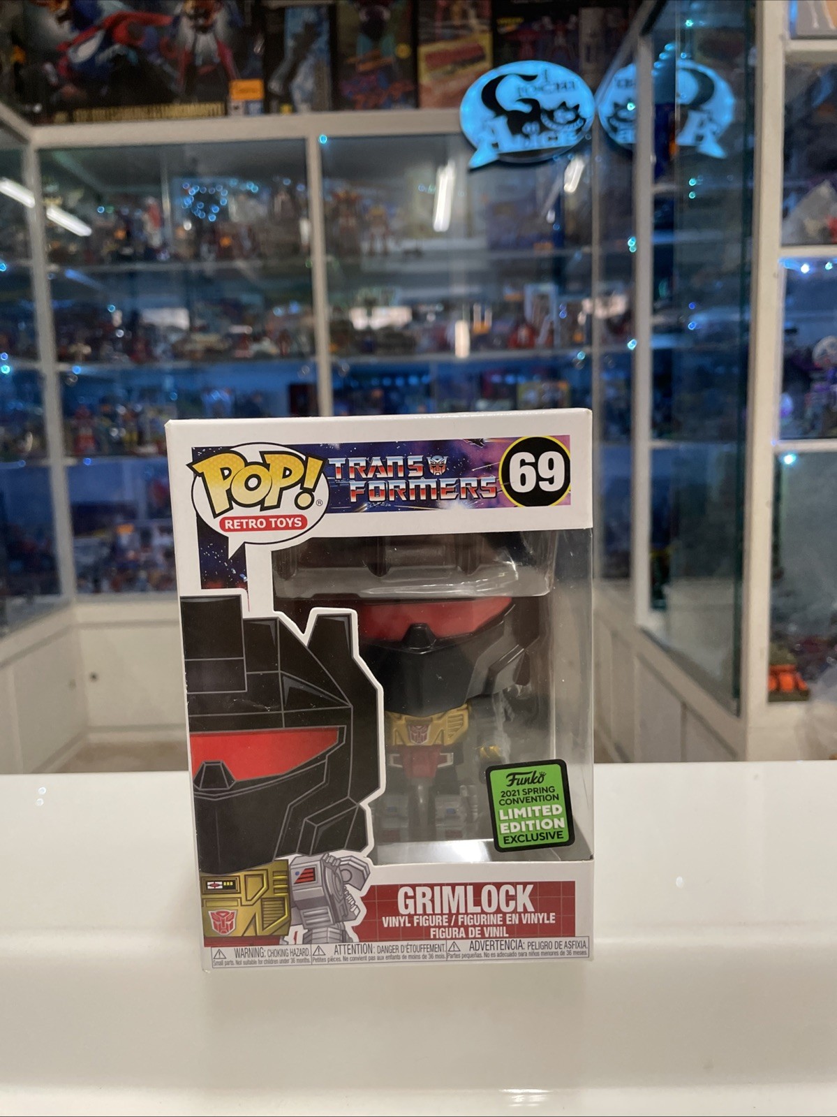 FUNKO POP Retro Toys TRANSFORMERS #69 Grimlock