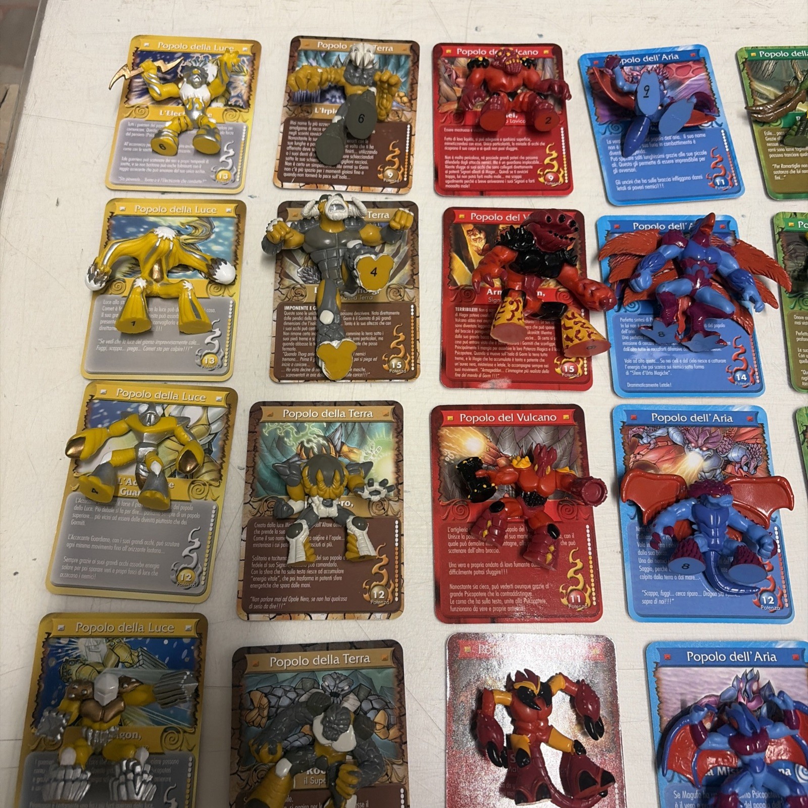 GIG Gormiti Serie 3 III COMPLETA con Cards 49 Pezzi - immagine 3