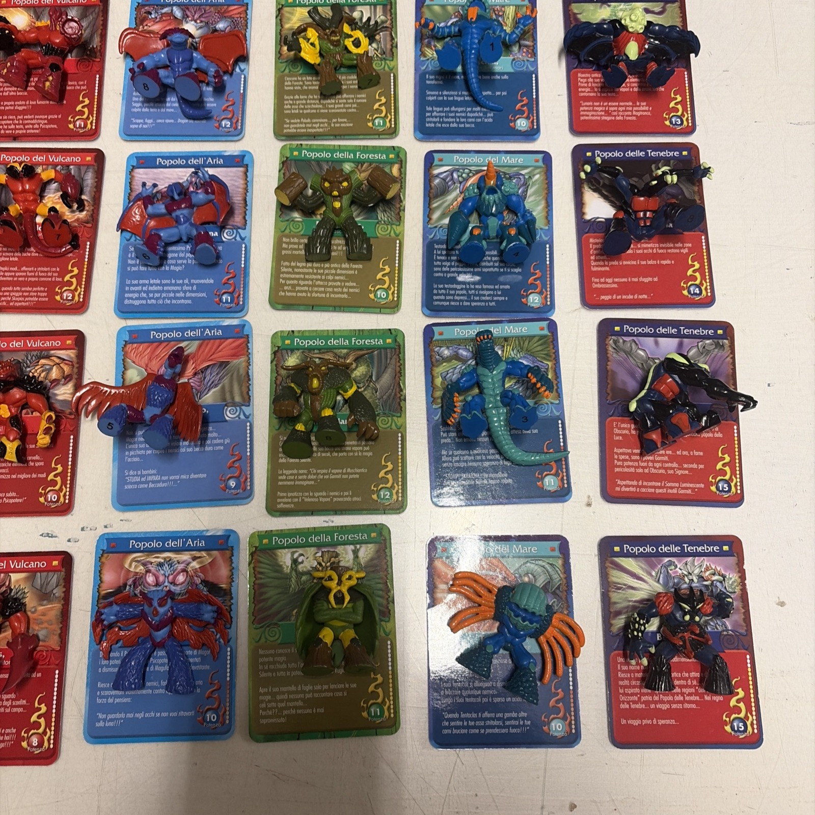 GIG Gormiti Serie 3 III COMPLETA con Cards 49 Pezzi - immagine 5