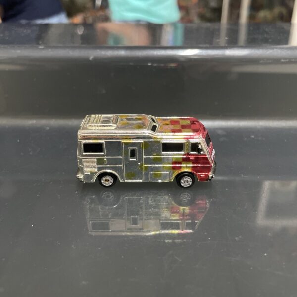 Galoob MICRO MACHINES - MicroMachine RV MOTORHOME CAMPER CHROME - GOODYEAR - immagine 3