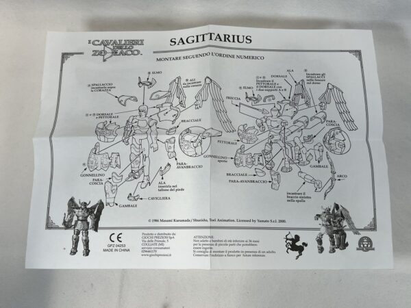 Giochi Preziosi I Cavalieri Dello Zodiaco Saint Seiya Die Cast - Sagittarius - immagine 10