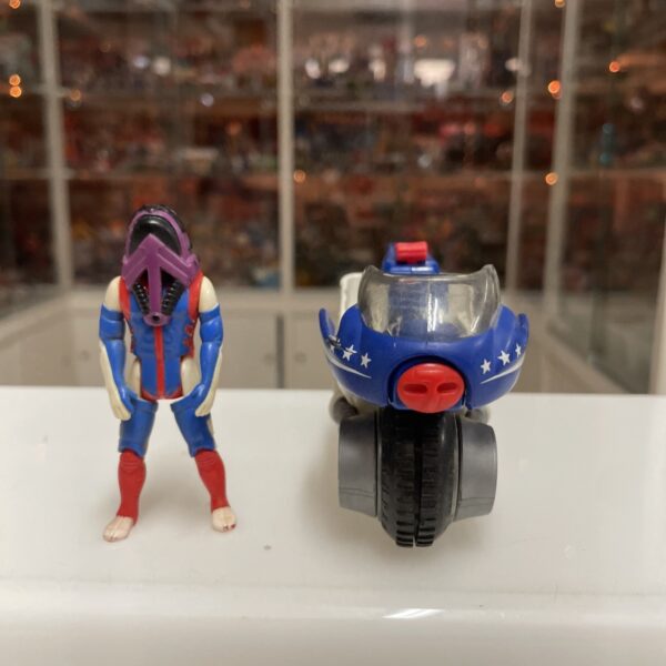 KENNER Mask M.A.S.K. - Bullet + Ali Bombay - Originale Vintage Seconda serie - immagine 3