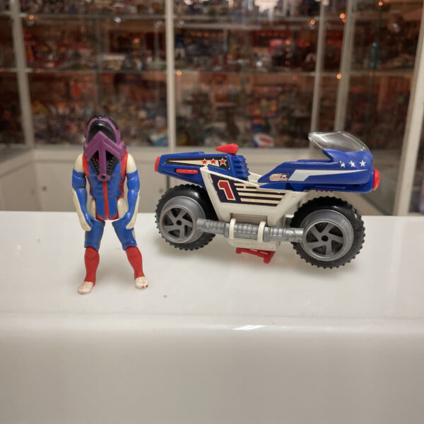 KENNER Mask M.A.S.K. - Bullet + Ali Bombay - Originale Vintage Seconda serie - immagine 5