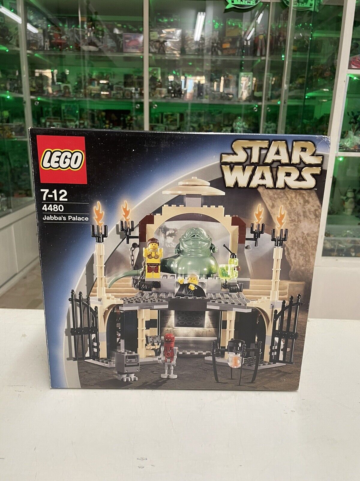 LEGO-4480-Star-Wars-Jabbas-Palace-con-scatola-in-ITALIA-144790325935