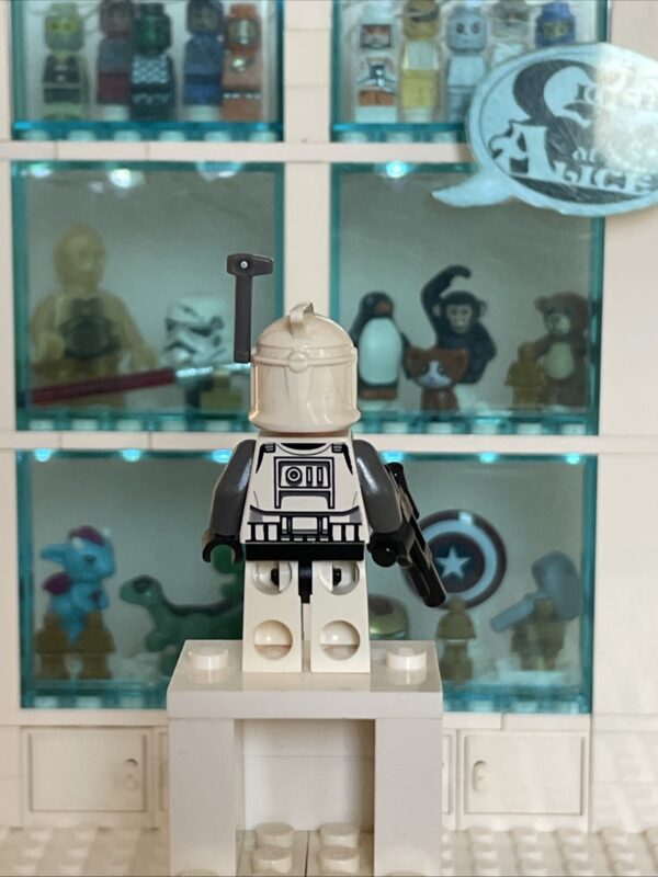 LEGO Minifigure - CLONE TROOPER GUNNER sw0221  - STAR WARS minifigures - immagine 4