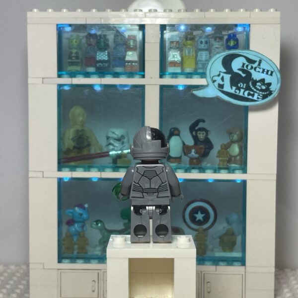 LEGO Minifigure - Cyborg sh 0470 - SUPER HERO minifigures - immagine 4