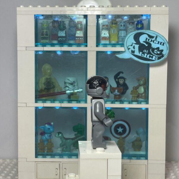 LEGO Minifigure - Cyborg sh 0470 - SUPER HERO minifigures - immagine 5