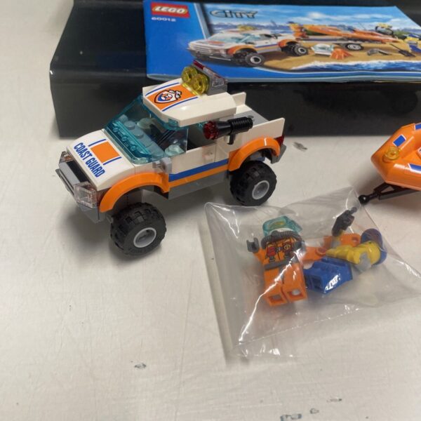Lego CITY 60012 Town Citta' - 4x4 & Diving Boat - Come NUOVO - immagine 3