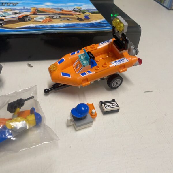Lego CITY 60012 Town Citta' - 4x4 & Diving Boat - Come NUOVO - immagine 4