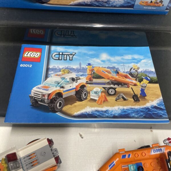 Lego CITY 60012 Town Citta' - 4x4 & Diving Boat - Come NUOVO - immagine 5