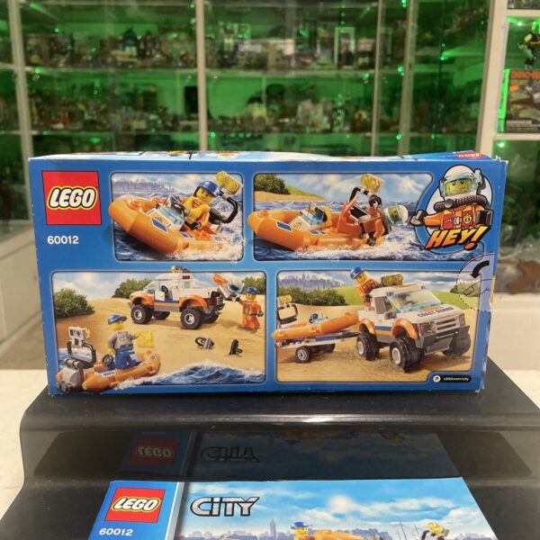 Lego CITY 60012 Town Citta' - 4x4 & Diving Boat - Come NUOVO - immagine 6