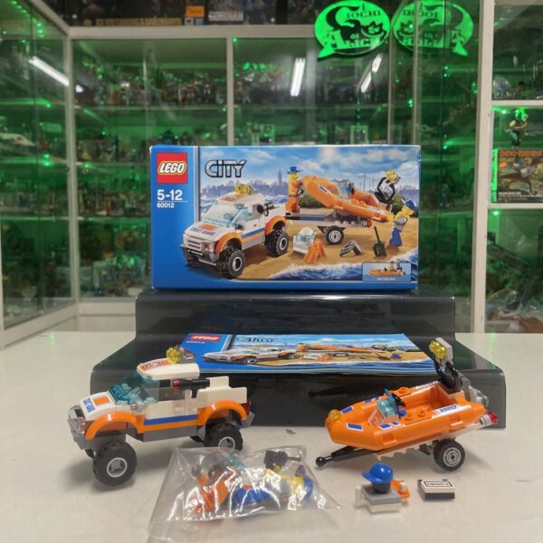 Lego CITY 60012 Town Citta' - 4x4 & Diving Boat - Come NUOVO