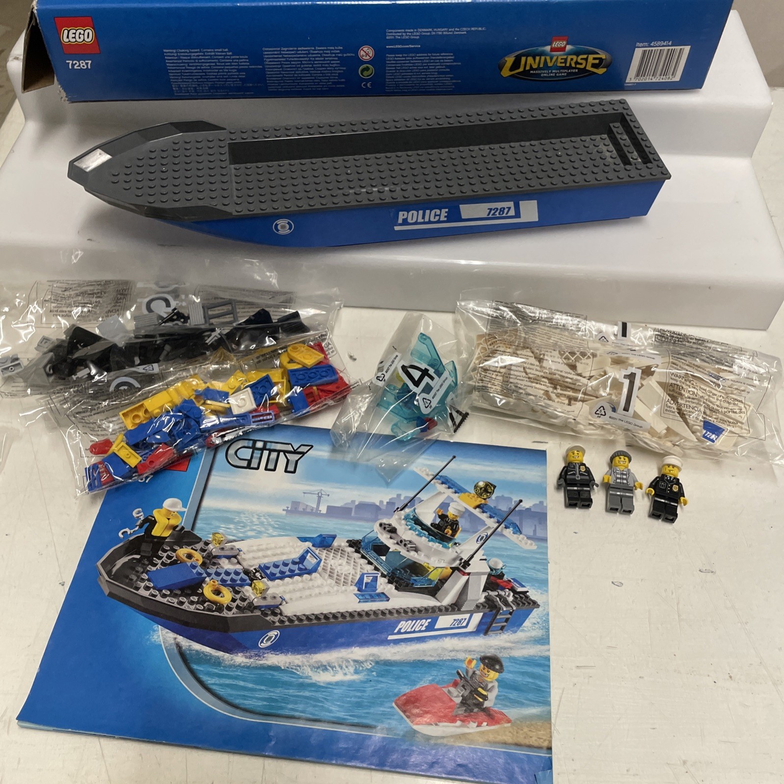 Lego City 7287 - Police Boat  - completo - immagine 5