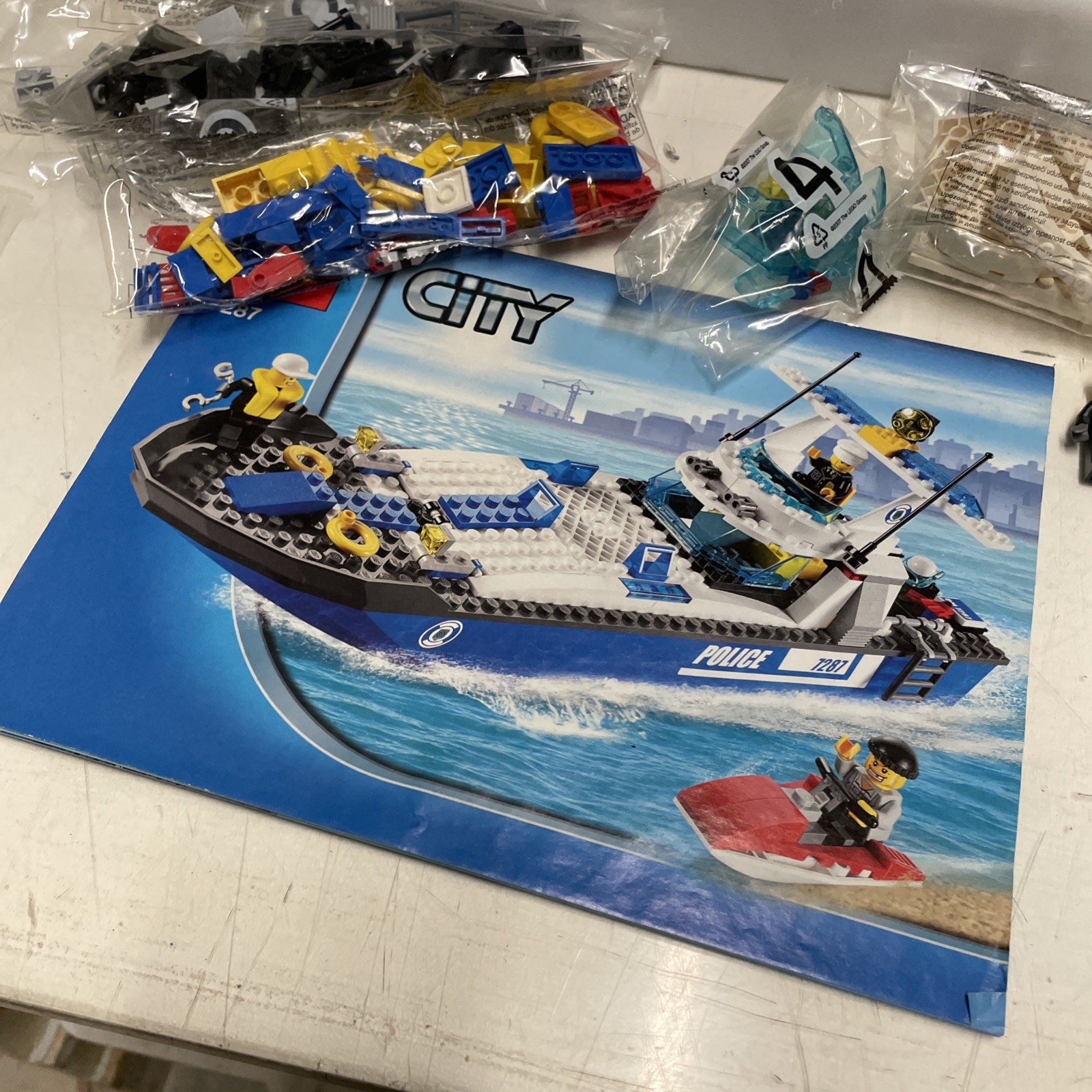 Lego City 7287 - Police Boat  - completo - immagine 6