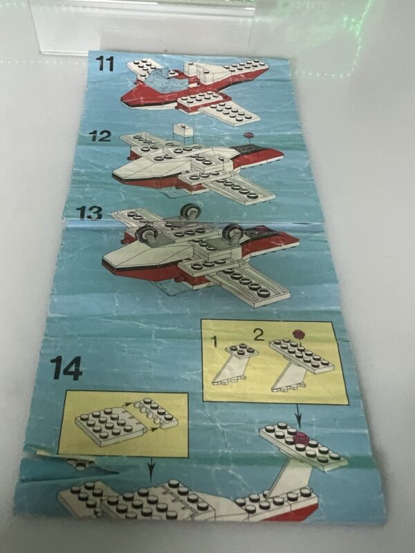 Lego Legoland Vintage - Set 6687 aereo da turismo con controllore di volo - immagine 7
