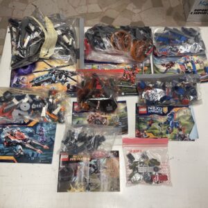 Lego Lotto ORIGINALE - Nexo Knight - 8 Set 70348 70170 70316 70312 3Kg
