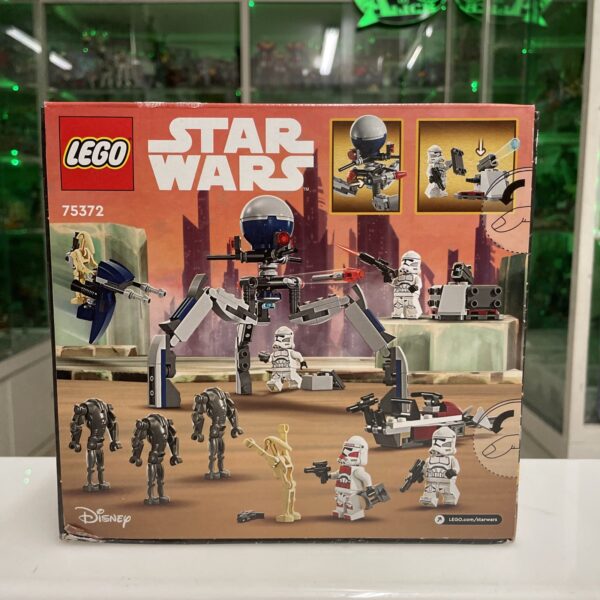 Lego - Star Wars - 75372  Clone Trooper & Battle Droid Battle Pack NUOVO - immagine 3