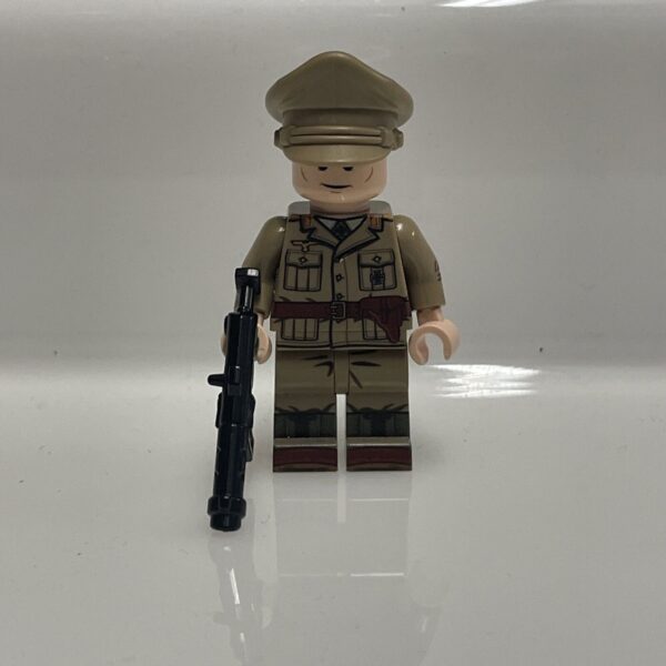 Lego VALIANT BRICKS Minifigure - Afrika Korps Ufficiale -  Military WWII - immagine 3