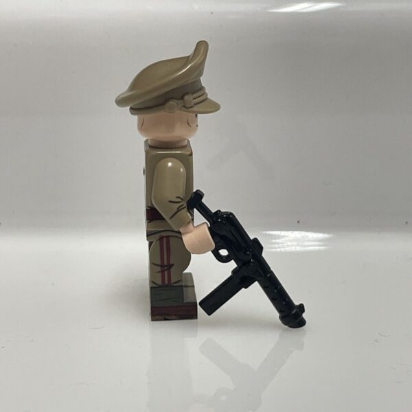 Lego VALIANT BRICKS Minifigure - Afrika Korps Ufficiale -  Military WWII - immagine 6